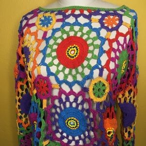 Wild & Bright Crochet Top